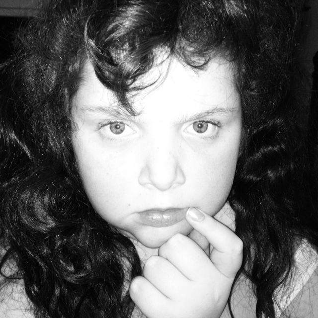 messy curls