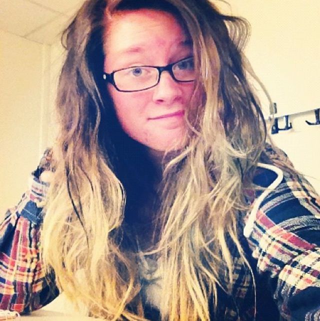 messy ombre