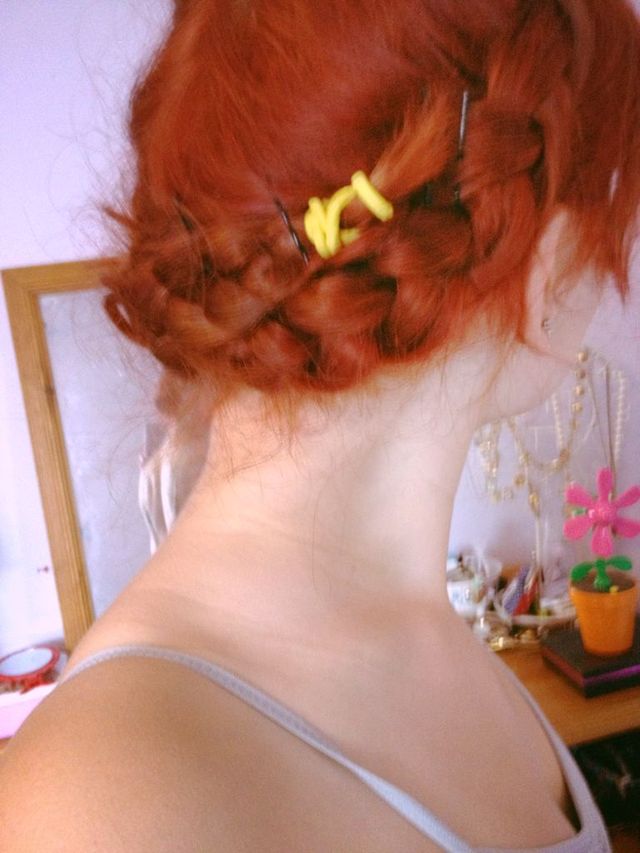 messy plaits 