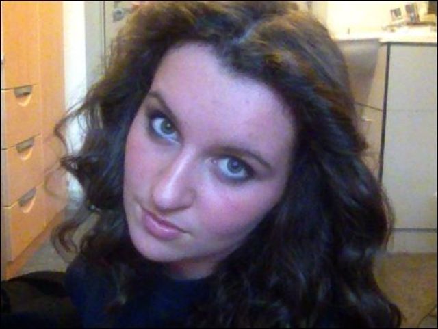 middle parting