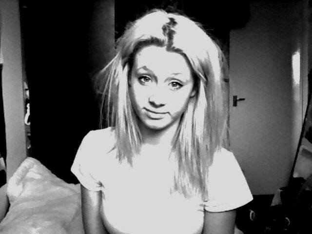 middle parting