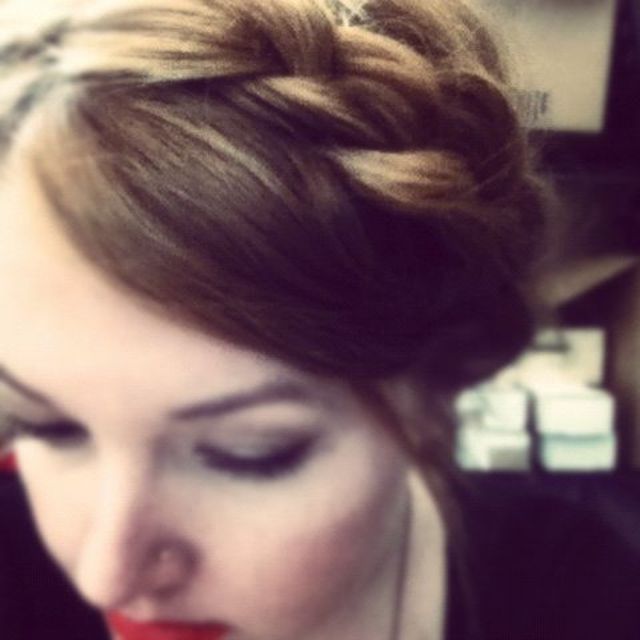 milkmaid braids!
