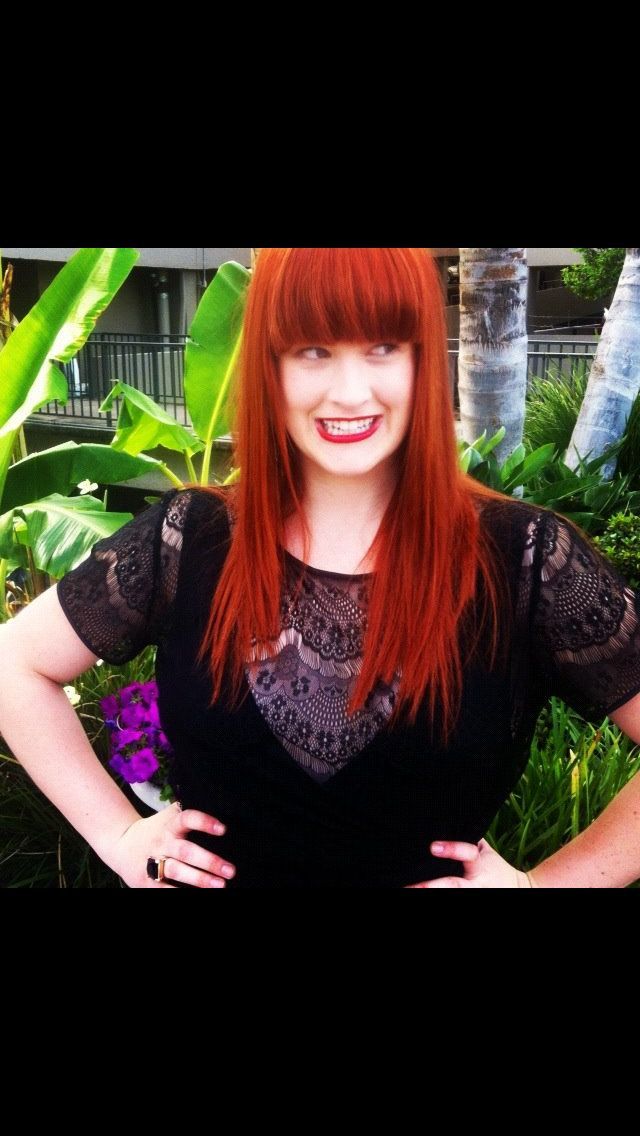 my Florence and the machine red head