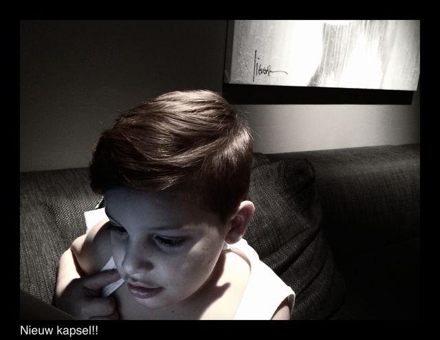 my Son's hair cut