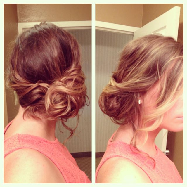 my hair for a wedding 