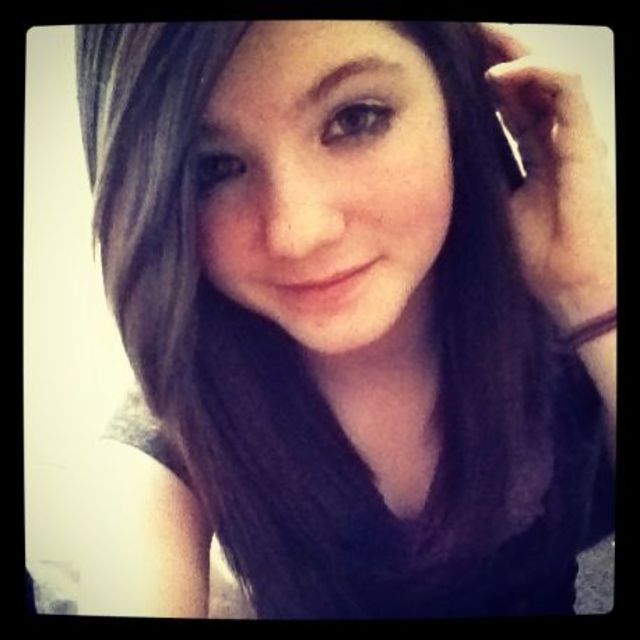my hair today:)