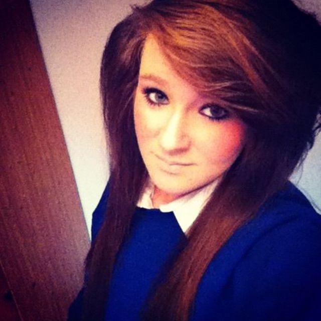 my hair without a fringe;o