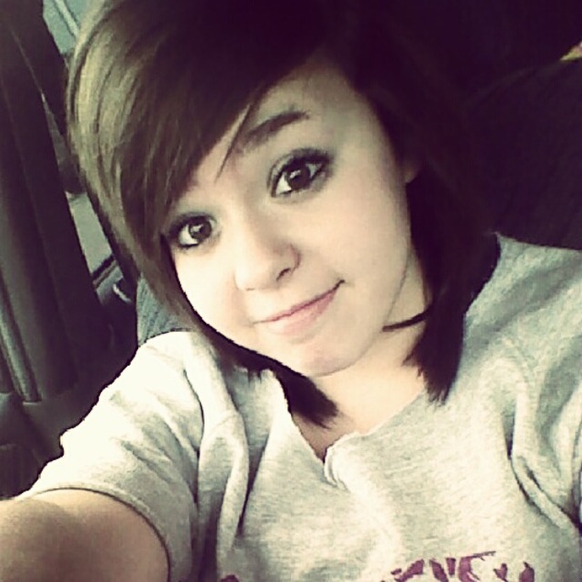 my hair.