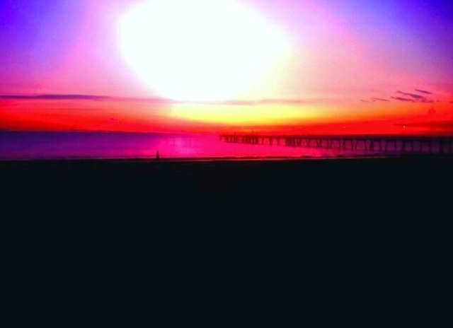 Sunset....Adelaide. Couldn't wish off a better place to live.