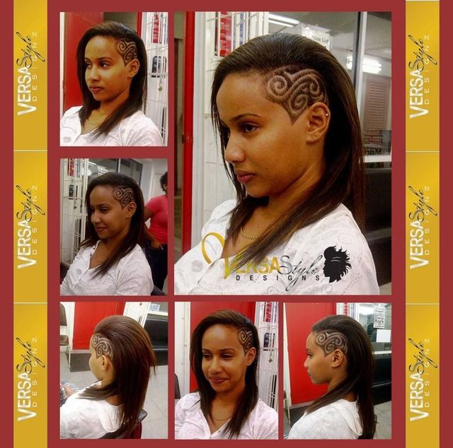 my sis new hair cut # how does she look