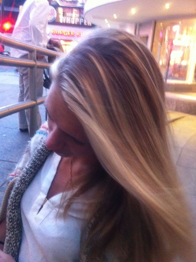 natural blonde highlites