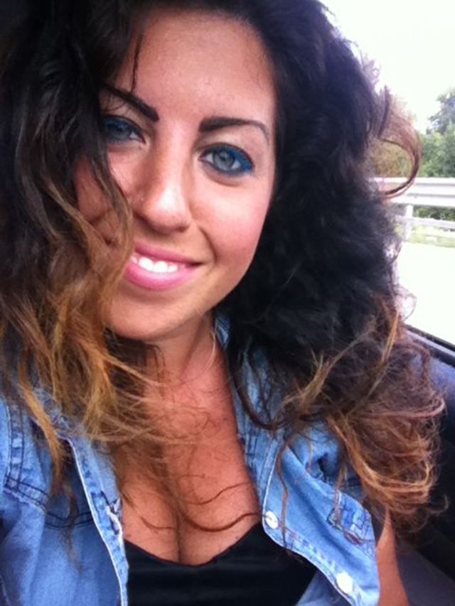 natural curly hair with a twist of ombre 