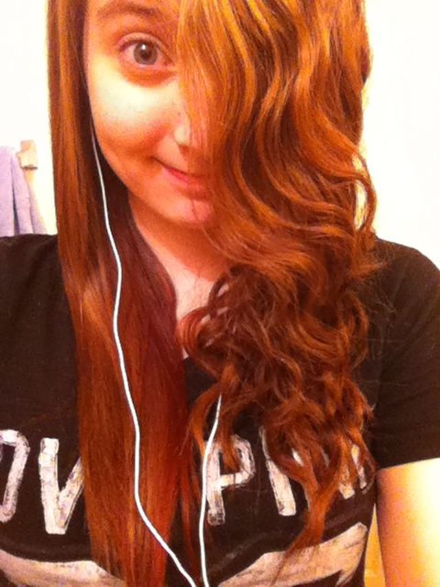 natural curly hair!