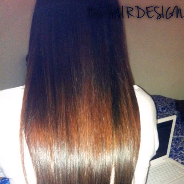 natural ombré 