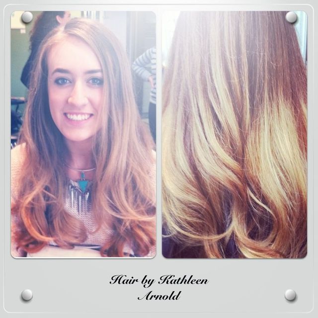 natural ombré 