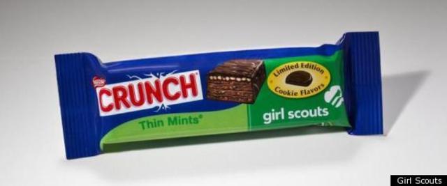 nestle crunch thin mint