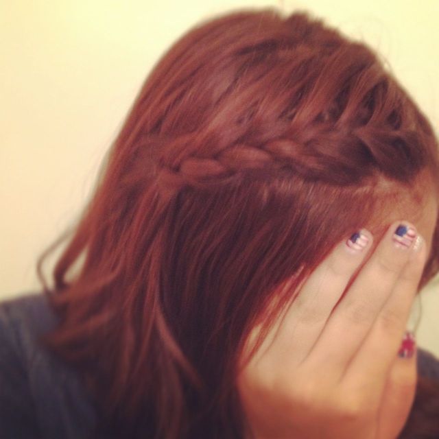nice French braid ;)