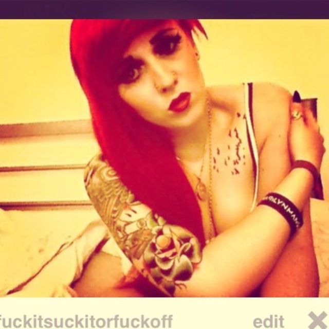 old red hair
