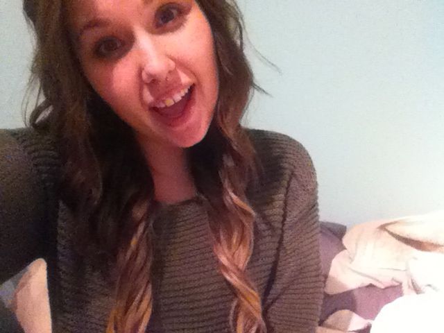 ombré curls (: 