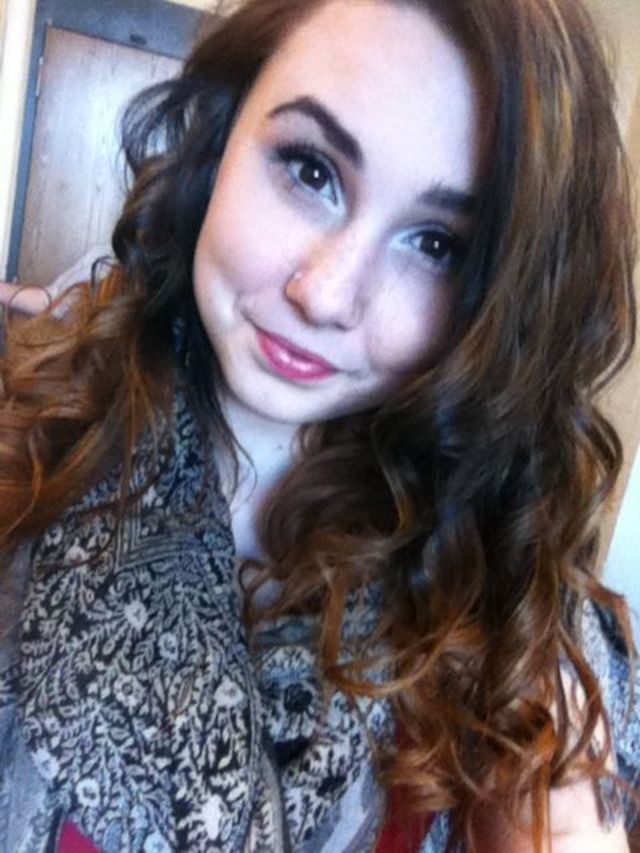 ombré curls