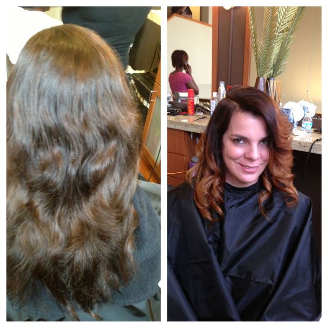ombré hair 