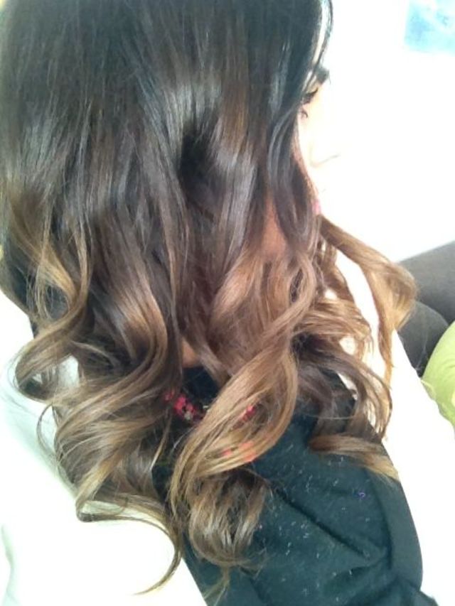 ombre brunette