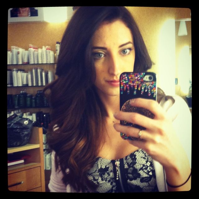 ombre' curls 