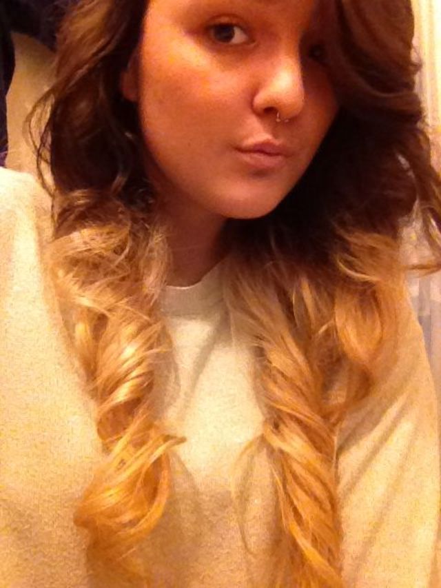 ombre curls