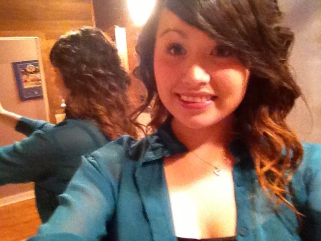 ombre curls