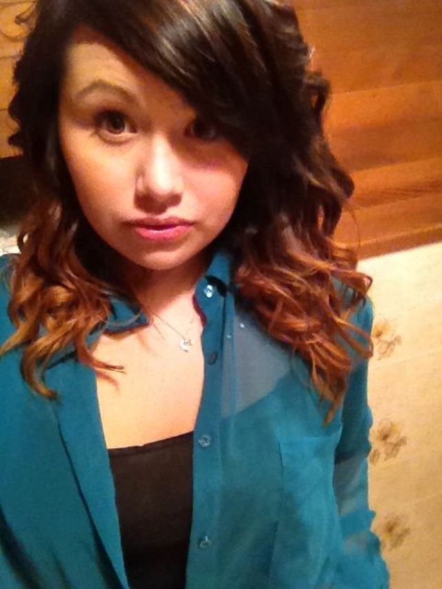 ombre curls