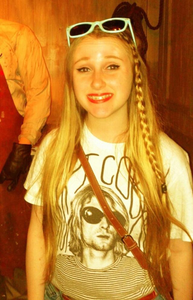 ombre long hair