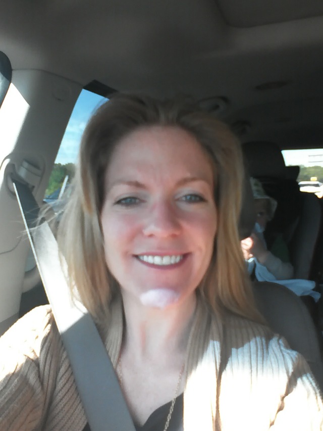 on the road