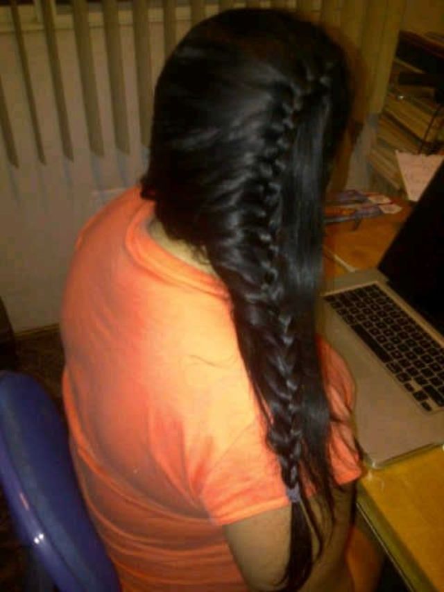 one side 