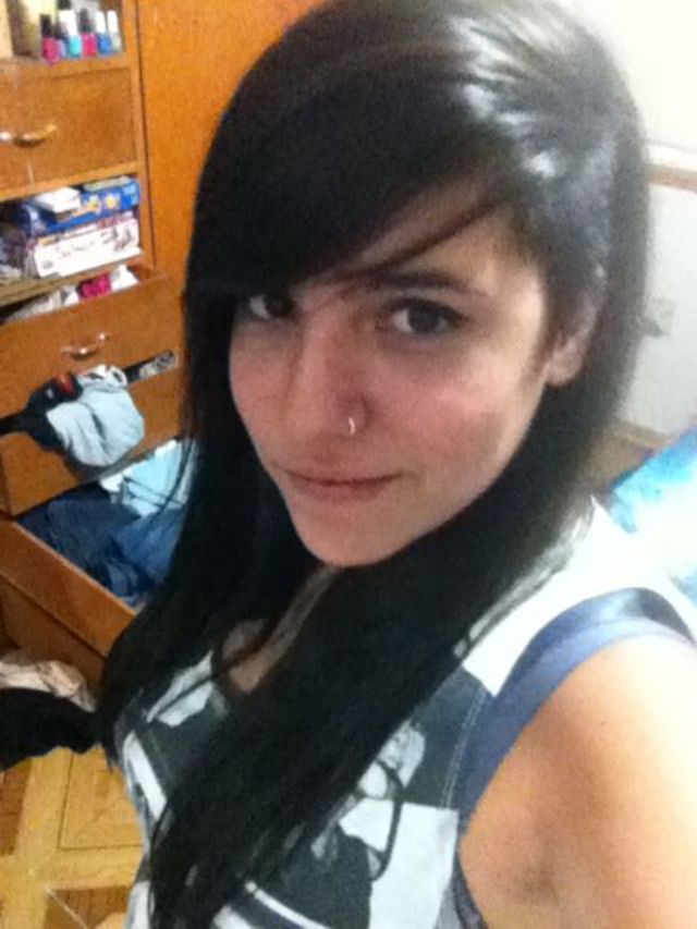 one side shaved