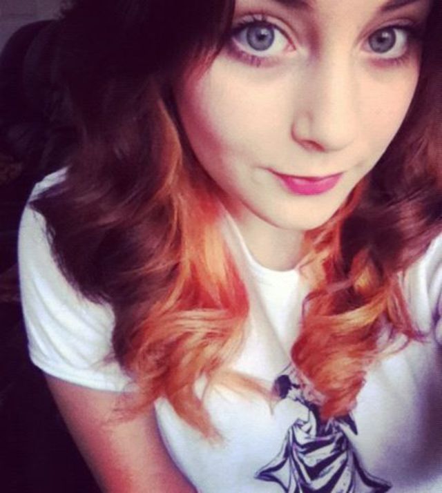 orange and purple :) 