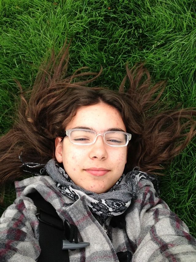 outside grass