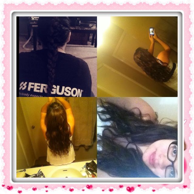 over night braid beachy waves 