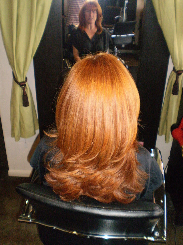 todd sterling brown...copper red and long layers