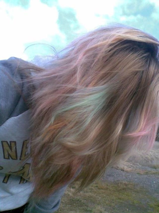 pastel hair