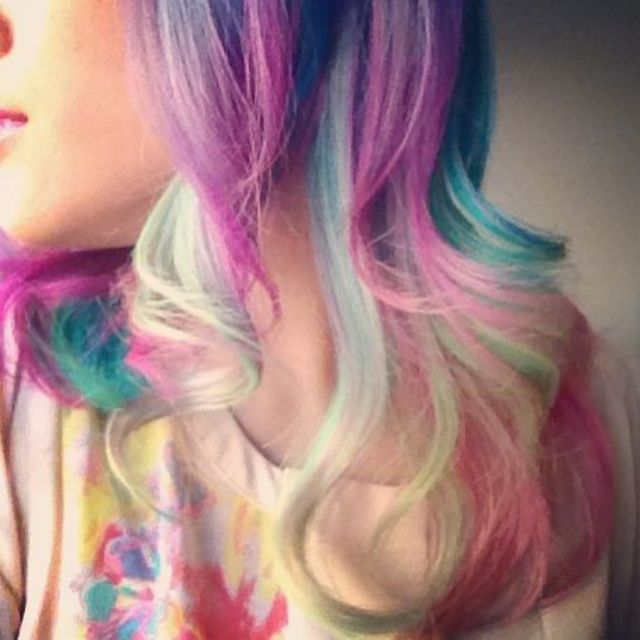 pastel hair