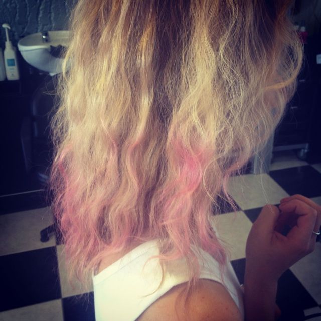 pastel pink
