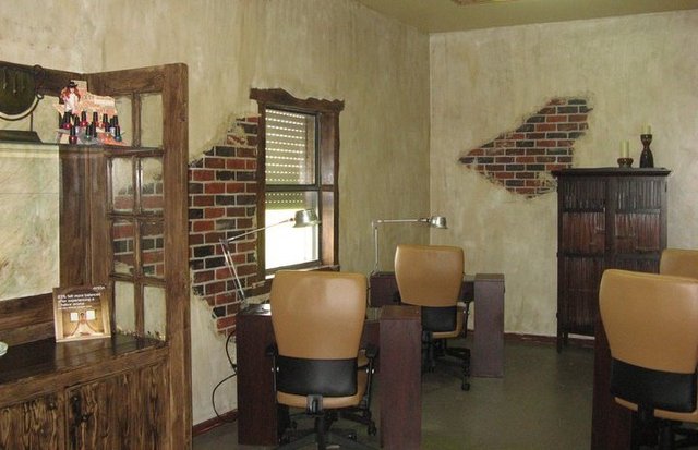 Pedicure room