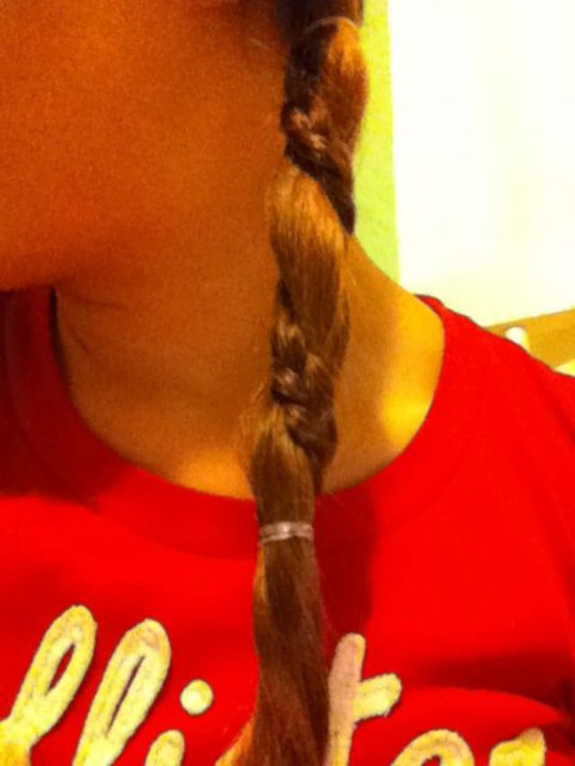 pig tail braid twist