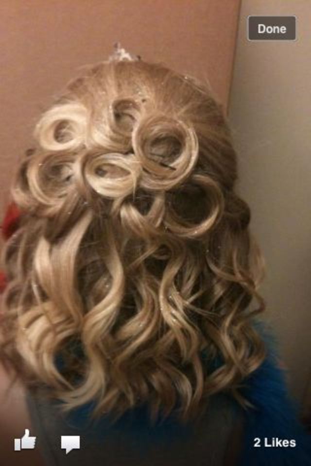 pin curls
