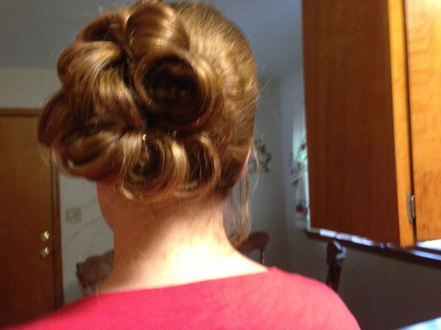 pin curls