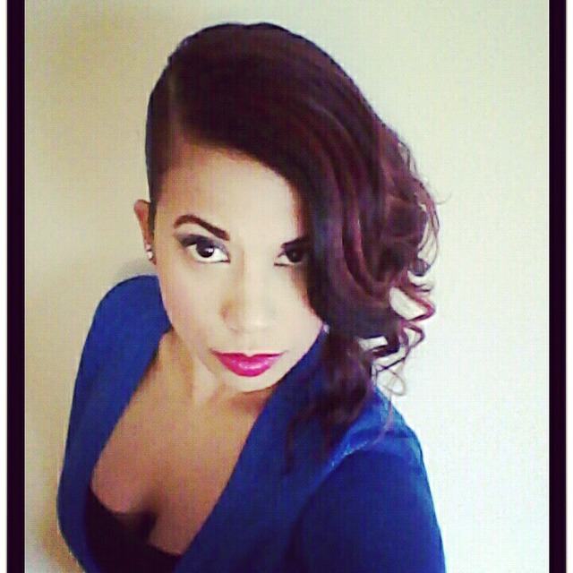 pin up side part