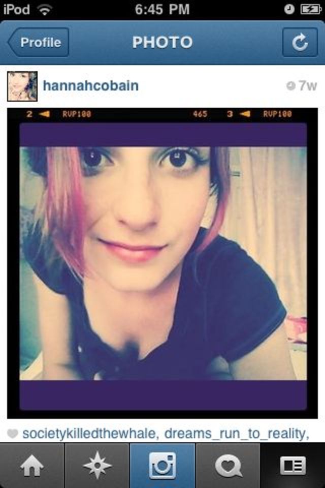 pink bangs