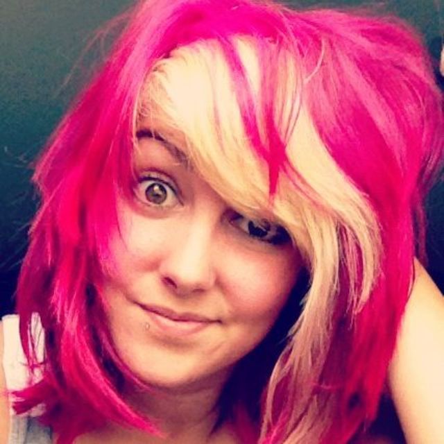 pink blonde