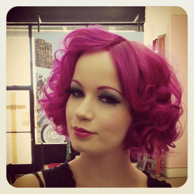 pink faux-bob