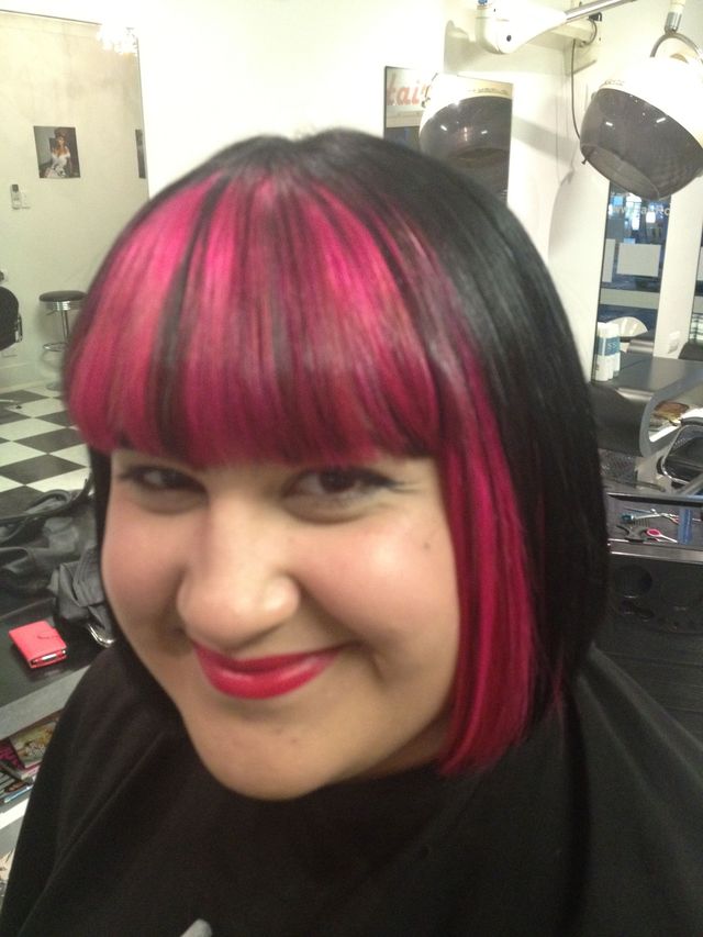 pink fringe